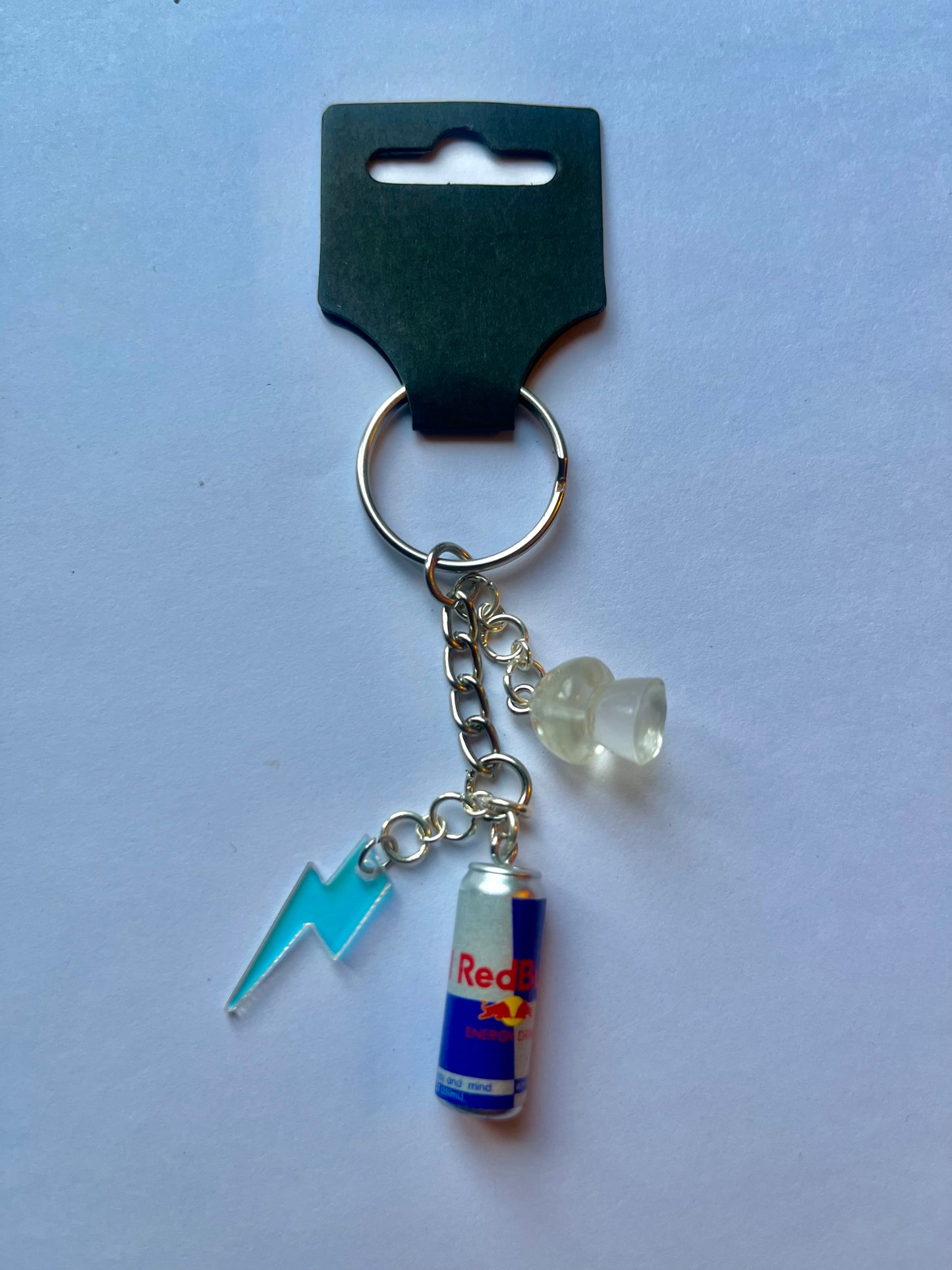 Redbull energy keychain