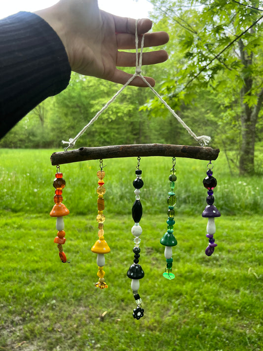 Mushroom bead decor