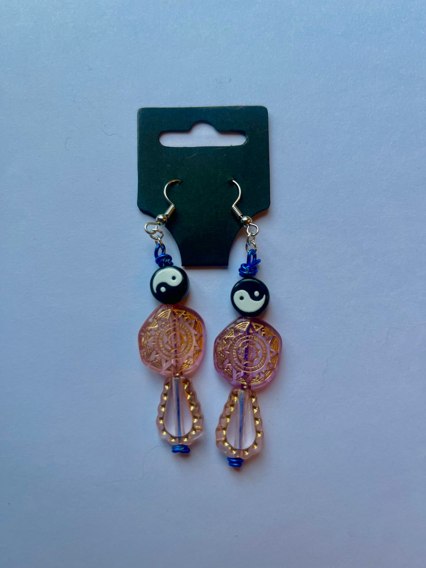 Yinyang dangle earrings