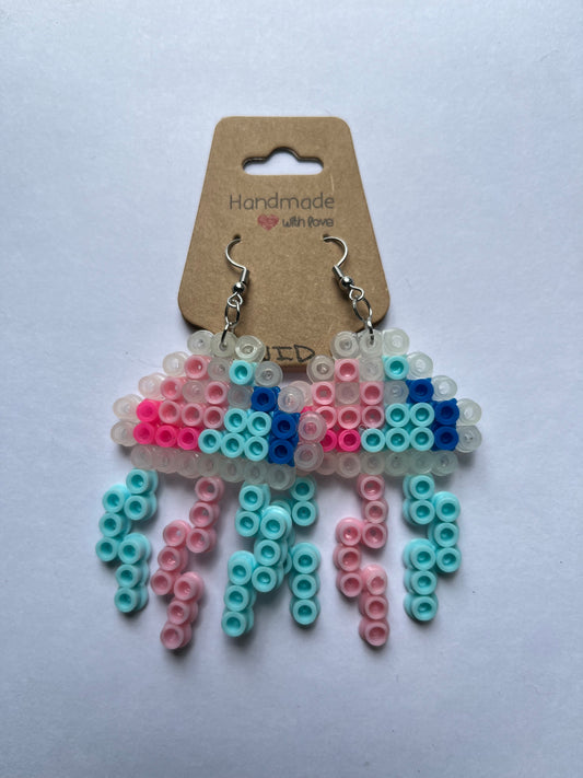 Jelly fish earrings