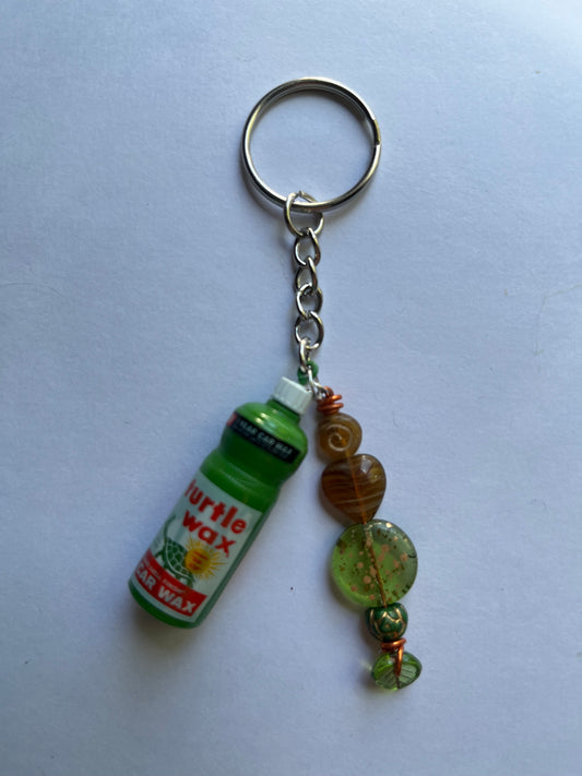 Turtle wax keychain